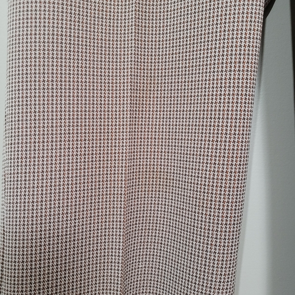 Vintage Brown houndstooth 70s pants - Picture 6 of 9